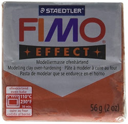 Fimo Soft Polymer Clay 2 Ounces-8020-27 Metallic Copper