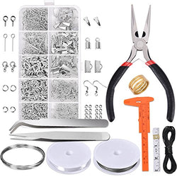 Paxcoo Jewelry Making Supplies Kit - Jewelry Repair Tool with Accessories Jewelry Pliers Jewelry