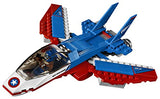 LEGO Super Heroes Captain America Jet Pursuit 76076 Building Kit (160 Pieces)