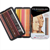 25085R, for Prismacolor Premier Colored Pencils, for Sanford, Portrait Set, Soft Core - 24 Count