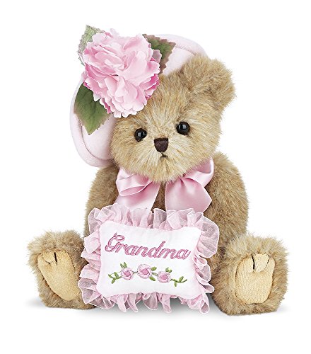 Bearington Greatest Grandma Plush Teddy Bear for Grandmother, 10"