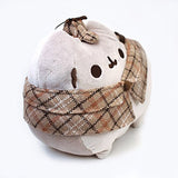 GUND Pusheen Detective Cat Plush Stuffed Animal, Gray, 12.5"