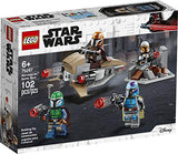 LEGO Star Wars Mandalorian Battle Pack 75267 Mandalorian Shock Troopers and Speeder Bike Building Kit; Great Gift Idea for Any Fan of Star Wars: The Mandalorian TV Series (102 Pieces)