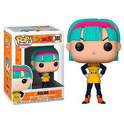 Funko Pop Animation: Dragonball Z - Bulma (Yellow Outfit) Collectible Figure, Multicolor