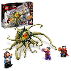 LEGO Marvel Gargantos Showdown 76205 Monster Building Kit with Doctor Strange, Wong and America Chavez for Ages 8+ (264 Pieces)