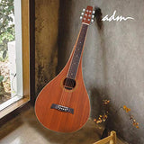 ADM Hawaiian Weissenborn Classic Acoustic Lap Steel Guitar for Enthusiasts