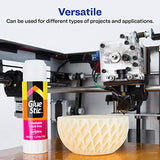Avery Glue Stick White, Washable, Nontoxic, 1.27 oz. Permanent Glue Stic, 6pk (98073),Clear