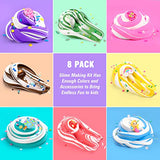 Butter Slime 8-Pack Case of Colors, Scented, Soft, Non-Sticky, Slime Kit Party Favors for Girls and Boys, Putty Slime Toys for Kids, Birthday, Classroom, Carnival Prizes, Basket Goodie Bag Stuffers