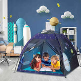 Space World Play Tent-Kids Galaxy Dome Tent Playhouse for Boys and Girls Imaginative Play-Astronaut Space for Kids Indoor and Outdoor Fun, Perfect Kid’s Gift- 47" x 47" x 43"
