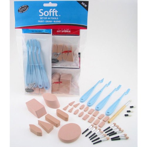 Colorfin 44-Piece PanPastel Soft Tools Combination Set