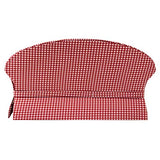 Inusitus Miniature Dollhouse Sofa - Dolls House Furniture Couch - 1/12 Scale (Red Check)