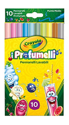 Crayola 10 Ct Silly Scents Washable Scented Markers