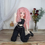 Yutotue 60cm BJD Doll 1/3 SD Dolls 24 Inch 18 Ball Jointed Female Girl Dolls, with Full Set Clothes Shoes Wig Makeup Openable Head, Best DIY Toys Gift (Jessie)