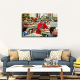 Home Decor Print Oil Painting on Canvas Wall Art Classic Movie Poster Billy Madison(No Framed,8x12inch)