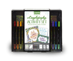 Crayola Signature Crayoligraphy Calligraphy Art Set, Hand Lettering Tutorials, Crafts Kit, Gift