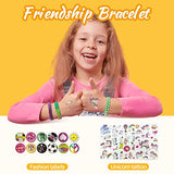 YEETIN Friendship Bracelet Making Kit for Girls 6-12 Years Old, Jewelry Loom Braid Bracelet Maker Craft Sets, 2021 Hottest Christmas Gifts Bracelets String Kit Comes with Unicorn Tattoo & Storage Bag