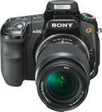 Sony Alpha A200K 10.2MP Digital SLR Camera Kit with Super SteadyShot Image Stabilization with 18-70mm f/3.5-5.6 Lens