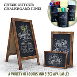 HBCY Creations Liquid Chalk Markers Set -10 Pastel Colored Non-Toxic Erasable Chalkboard Markers -For Chalk Boards, Glass, Labels & Windows! 5 Extra Chisel & Bullet Tips, Tweezers & Chalk Pen Holder!