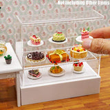 Odoria 1:12 Miniature Cake Dessert Display Cabinet Shelf Dollhouse Furniture Accessories