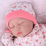 CHAREX Realistic Reborn Baby Dolls Girl Sleeping, 22inch Lifelike Baby Dolls Handmade Soft Vinyl Weighted Newborn Dolls Gifts/Toys for Kids Age 3+