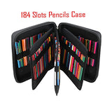 Hard EVA Case for Prismacolor Premier Colored Pencils Fits up to 184 Slots by Hermitshell