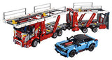 LEGO Technic Car Transporter 42098 Toy Truck and Trailer Building Set with Blue Car, Best Engineering and STEM Toy for Boys and Girls (2493 Pieces)