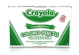 Crayola Colored Pencil Bulk, 240 Count Classpack, 12 Assorted Colors