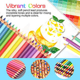 DBDSZYH 120-Color Colored Pencils Set for Adults Artist Pencils Set with Coloring Books Soft Lead for Sketching, Shading & Coloring for Adults Beginners kids
