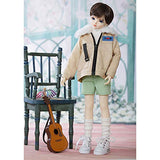 HGFDSA Fashion Boy Doll 1/4 BJD Doll 40CM/15.7Inch Toys with Full Set Clothes Shoes Wig Makeup DIY Toys Birthday Gift