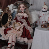 Y&D Princess BJD Doll 1/3 63.5cm SD Ball Joint Doll Gifts for Girl with Full Set Clothes Shoes Socks Wig Hat Eyes DIY Doll Best, 100% Handmade Doll