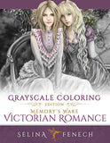 Memory's Wake Victorian Romance - Grayscale Coloring Edition (Grayscale Coloring Books by Selina)