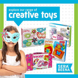 Serabeena Decorate Your Own Glittery Treasure Boxes - Creative Kit for Girls