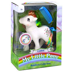 My Little Pony 35277 My Classic Rainbow Ponies-Confetti Collectible, Multicolour