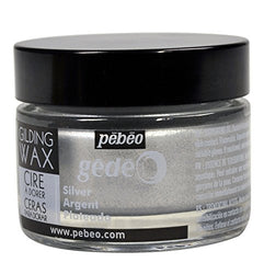 Pebeo Gedeo, Gilding Wax, 30 ml Bottle - Silver