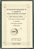 Carbon Transfer Tracing Paper for Woodworking Patterns (5 Sheets - 26" x 42" per Sheet)