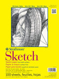 Strathmore 350-9 9-Inch by 12-Inch Spiral Sketch Book, 100-Sheet