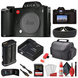Leica SL (Typ 601) Mirrorless Digital Camera (10850) + 64GB Extreme Pro Card + Card Reader + Case + Cleaning Set + Memory Wallet - Starter Bundle