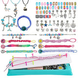 Friendship Bracelets Making Kit DIY Jewelry Arts Craft Gifts Toys for Kids Suitable for 8-12 Years Old for Girls Handmade Gifts for Christmas, Birthday Party Gifts, Rewarding, and Travel Activity