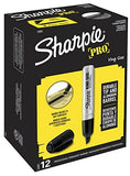 Sharpie 15001 Box of 12 Sharpie Pro King Size Chisel Tip Permanent Markers