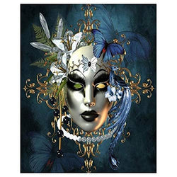 DIY 5D Diamond Painting Kits for Adults Kids Round Full Drill Diamond Arts Craft for Home Wall Decor (11.8 x 15.8 in)
