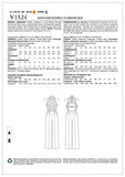 Vogue Patterns Casual Jumpsuit, 6-8-10-12-14, Orange