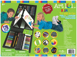Art 101 Kids 179-Piece Double Sided Trifold Easel Art Set