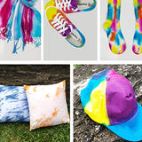 zhipengou Parent-Child Creative DIY Tie-dye Kits 12 Colors T-Shirt Clothing Tie Dye Suit (12 Colors)