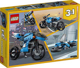 LEGO Creator 3in1 Superbike 31114 Toy Motorcycle Building Kit; Makes a Great Gift for Kids Who Love Motorbikes and Creative Building, New 2021 (236 Pieces)