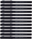 AmazonBasics Ultra-Fine Point Permanent Marker - Black, 12-Count