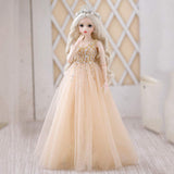 Y&D BJD Doll Deluxe Collector Doll 1/3 Scale Ball Jointed Doll Articulated 23.6 inch 60cm SD Fashion Doll with Full Set Clothes Shoes Wig Makeup Accessories