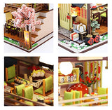 Cool Beans Boutique Miniature DIY Dollhouse Kit Wooden Japanese Sushi Shop (Japanese Sushi Shop)