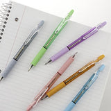 RSVP RT Pastel Barrel, Retractable Ballpoint Pen, (1.0mm) Med, Assorted Ink ( 6-Pk)