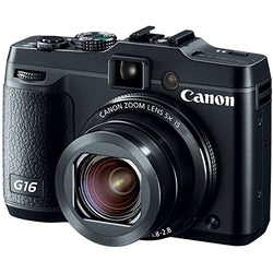 Canon PowerShot G16 12.1 MP CMOS Digital Camera with 5x Optical Zoom and 1080p Full-HD Video