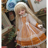 HMANE BJD Dolls Clothes 1/6, Multilayer Dress for 1/6 BJD Doll (No Doll)